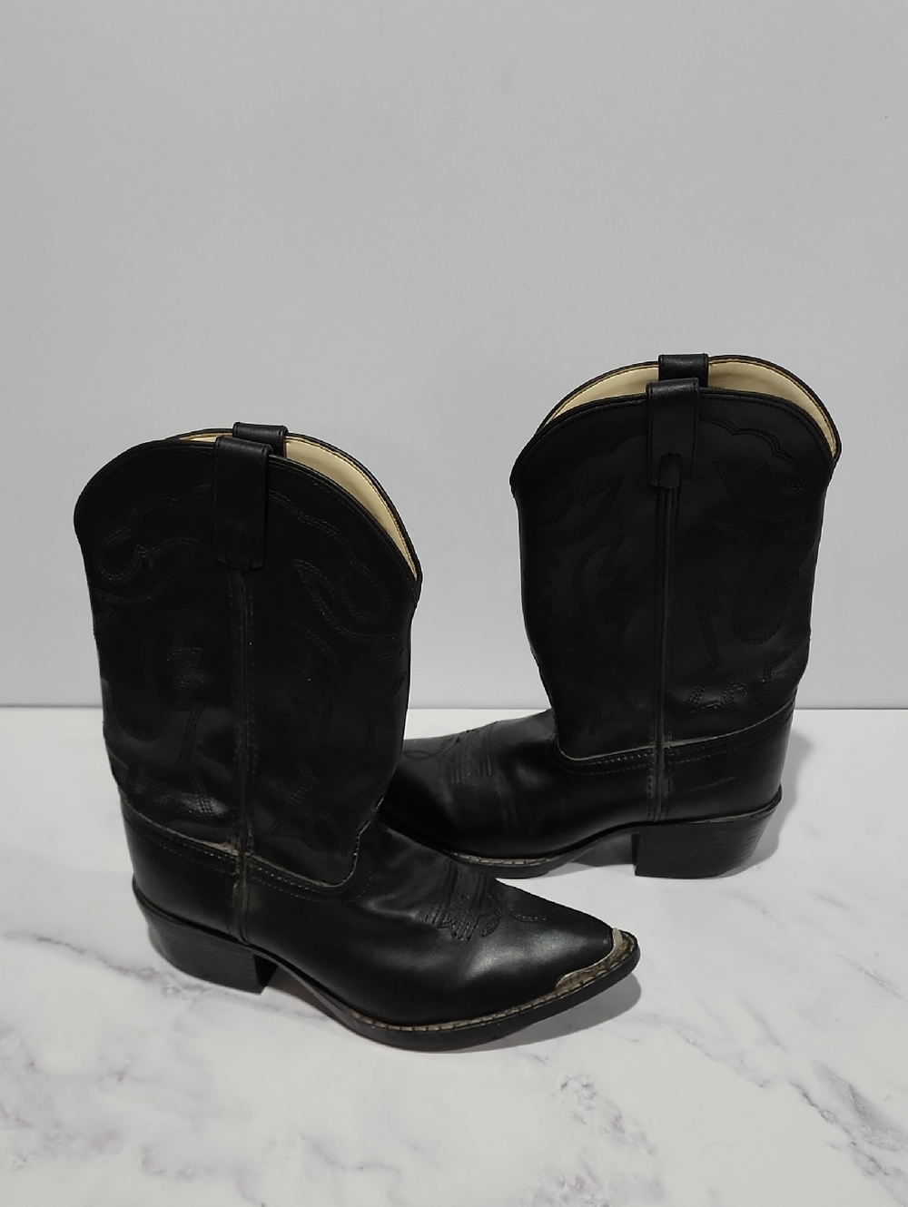 Smoky Mountain Black Western Cowboy Boots